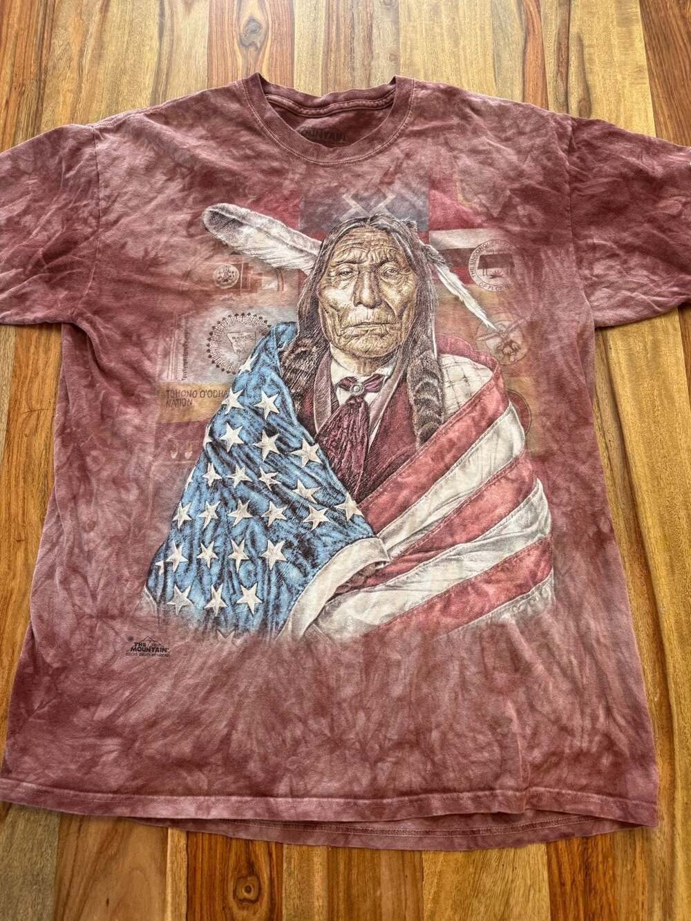The Mountain Native American Chief T-Shirt by David Behrens